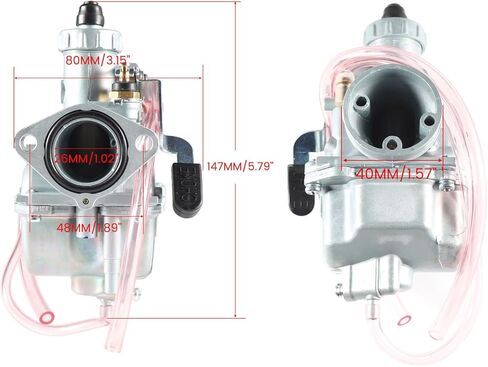 مكربن ​​VM22 مع مجموعة نفاثة فلتر هواء أنبوب السحب الرئيسي متوافق مع دراجة بريداتور 212cc 196cc 224cc Coleman BT200x CT200EX الصغيرة in Kuwait