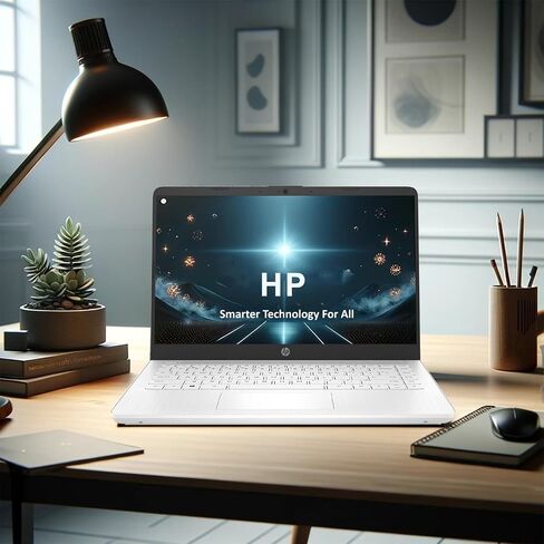 HP Laptop, 14"" HD Touchscreen Display, AMD Athlon Processor, 8GB RAM, 512GB SSD, Long Battery Life, WiFi, HDMI, Bluetooth, Thin & Portable, Windows 11, w/WOWPC Bundle, Silver in Saudi Arabia