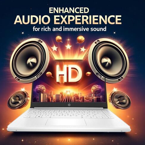 HP Laptop, 14"" HD Touchscreen Display, AMD Athlon Processor, 8GB RAM, 512GB SSD, Long Battery Life, WiFi, HDMI, Bluetooth, Thin & Portable, Windows 11, w/WOWPC Bundle, Silver in Saudi Arabia