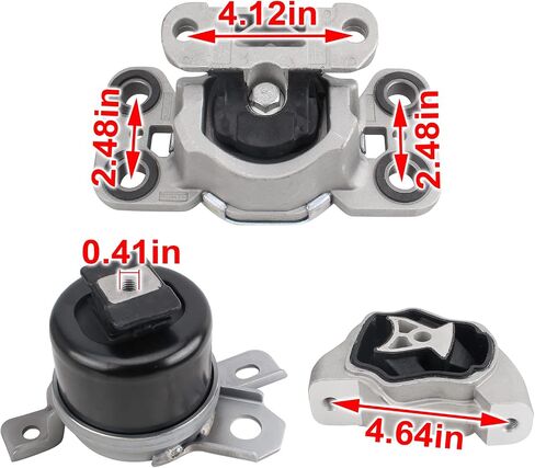 Carbhub Engine Torque Strut Mount for Volvo S60 S80 V60 V70 XC60 XC70 for Land Rover Range Rover Evoque 2.0L Motor Transmission Mount Replace for 31257674 LR024730 31680474 31257727 31316875 31277314 in Saudi Arabia