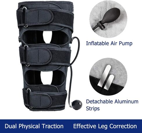 O/X Leg Type Correction Belt, 3 In 1 Bandage Leg Correct Belt Posture Corrector, Knock Knee Braces, Knock Knees Valgus Deformity Bow Legs Band for Children and Adult(Children) in Saudi Arabia