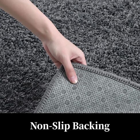 Shag Area Rug 10x13 Large Living Room Area Rug Modern Accent Area Rug Indoor Contemporary Shaggy Area Rug Fluffy Area Rug Floor Carpet for Bedroom Nursery Kids Room, 10' x 13', Taupe in Saudi Arabia
