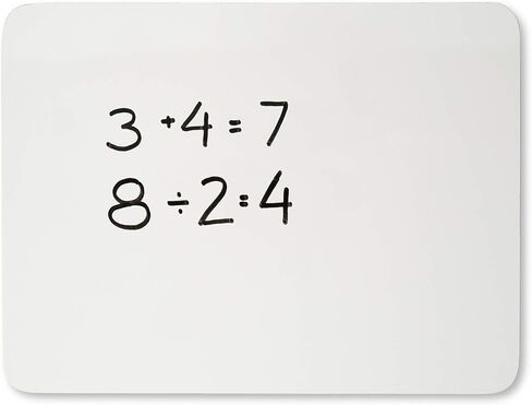 Charles Leonard Dry Erase Lap Board, Plain 1-Sided, 9" x 12", Pack of 12 in Saudi Arabia