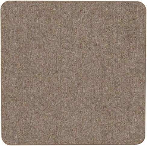 House, Home and More Skid-Resistant Carpet Indoor Area Rug Floor Mat - Pebble Beige - 2 Feet X 3 Feet in Saudi Arabia