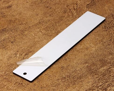 Sublimation Blank Bookmarks 10Pcs Double-Side Heat Transfer Wooden Craft Book Marker with 10Pcs Colorful Silky Tassels for Birthday Wedding Christmas Gift tag Craft Projects (3 * 9.4cm, Rectangle) in Saudi Arabia