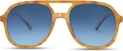 Retro Polarized Aviator Sunglasses for Women Men 70s Flat Aviator Sun Glasses Vintage Square Shades in Saudi Arabia
