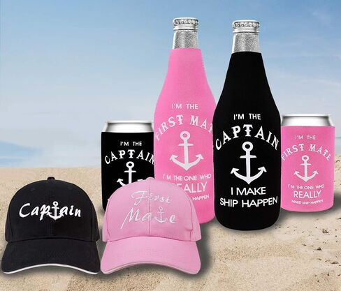 Captains Hat, Captain First Mate, Captain and First Mate Hats, Boat Gifts, Boat Captain Gifts, Retirement Boat Captain Gift, Boaters Gifts, Boat Lovers Gifts, Gift for Boater in Saudi Arabia