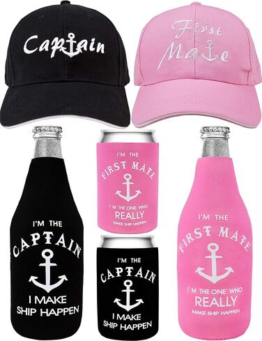 Captains Hat, Captain First Mate, Captain and First Mate Hats, Boat Gifts, Boat Captain Gifts, Retirement Boat Captain Gift, Boaters Gifts, Boat Lovers Gifts, Gift for Boater in Saudi Arabia