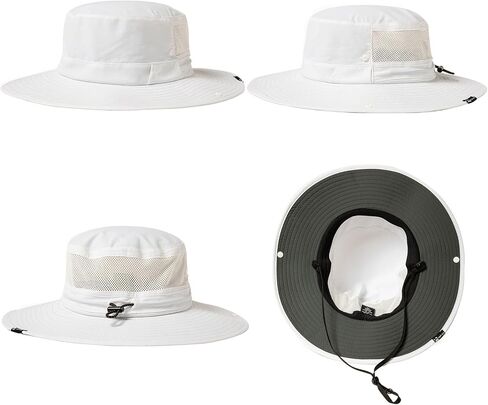 L/XL/XXL UV50+ Waterproof Wide Brim Sun Hat w/Breathable Vented Mesh in Kuwait