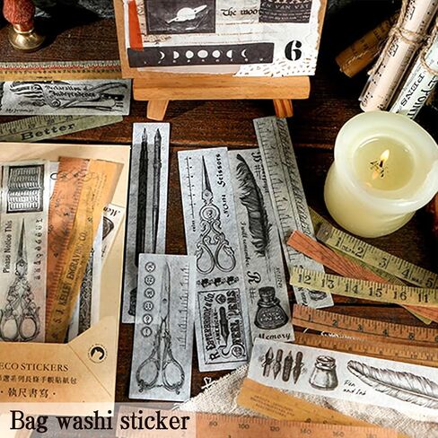 286pcs Scrapbook supplies paper Journaling aesthetic supplies Vintage ephemera Junk journal kit for Art sticker book Bullet Journals Planners Collage Decoupage Decor Gifts (Flower Collage) in Saudi Arabia