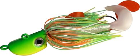 4 Bearded Bucktail Saltwater Octopus Jigs Striper, Flounder, Fluke, Bass, Bluefish, Blackfish Offshore, Surf Fishing Speed, Slow Jigging, Vertical Pitching Lures Assorted Kit in Saudi Arabia
