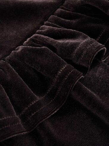 CIDER Velvet Mid Rise Layered Bowknot Mini Skort in Saudi Arabia