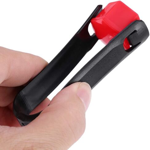 Keenso 20Pcs 17mm Car Lug Nut Bolt Screw Cover Wheel Hub Covers Tyre Protection Cap and Removal Tool Universal(Red) in Saudi Arabia