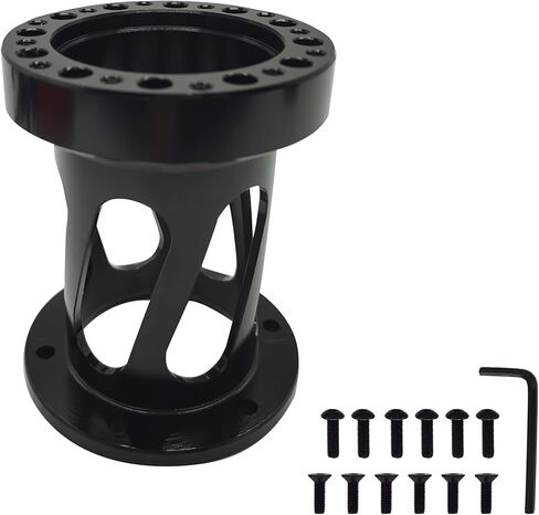 4 inch Steering Wheel Hub Spacer Universal Car Aluminium Extension Spacer Steering Wheel Modified Booster Pad (4 inch) in Saudi Arabia