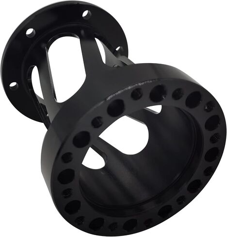 4 inch Steering Wheel Hub Spacer Universal Car Aluminium Extension Spacer Steering Wheel Modified Booster Pad (4 inch) in Saudi Arabia