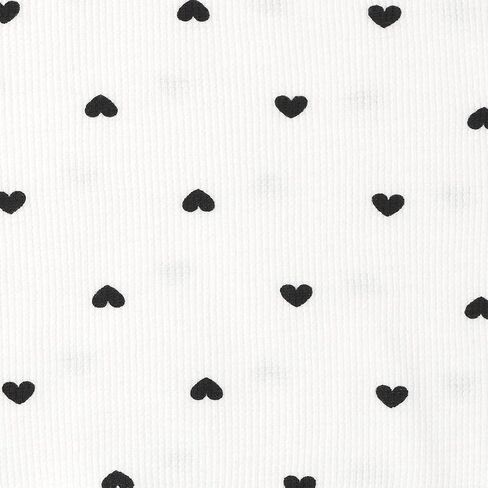 The Children's Place Girls' Long Sleeve Heart Print Tie Front Thermal Top in Saudi Arabia