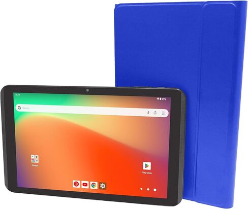 Prestige Elite 10QH Android 13 10.1 Inch HD IPS Tablet, 64GB Storage, 2GB RAM with Detachable Keyboard Case - Black in Saudi Arabia