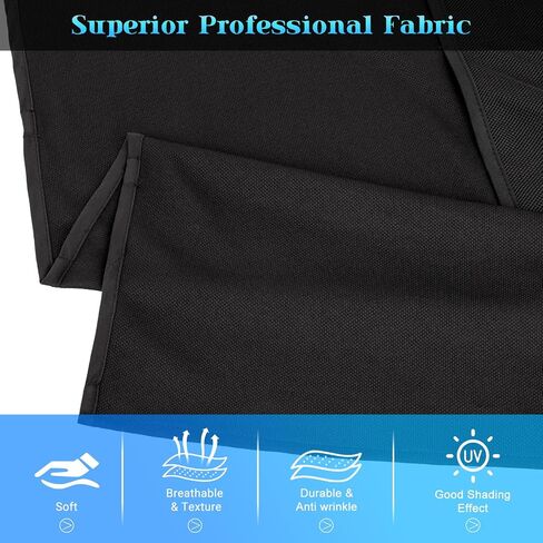 Car Window Shades - 2 Pack Front Window Car Sun Shade Upgrated Magnetic Window Curtain Block Sun Glare and Heat, Car Sun Shades for Driver/Front Seat Passenger in Saudi Arabia