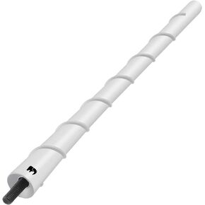 ONE250 8" inch Spiral Flexible Copper Core Antenna, Compatible with Scion tC (2002-2016), Scion xB (2008-2015) - Designed for Optimized FM/AM Reception (Black)