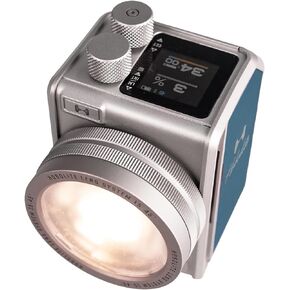 Mini-X LED Video Light Starter Kit with LCD Display, AppControl, IP54 Water Resistant, CRI/TLCI96+, 2700-6500K, Portable Lighting for Photography, Filming, Live Streaming, Video Conference