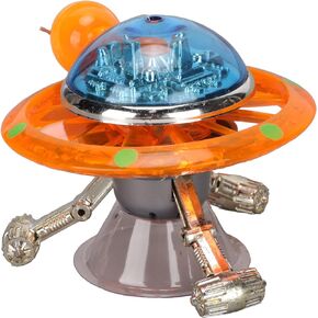 HEEPDD UFO Aquarium Decoration, UFO Fish Tank Decoration Suspended UFO Aquarium Decorations for Fish Tank Landscape
