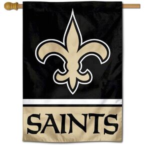New Orleans Saints Two Sided House Flag