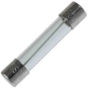 1.25A 250V صمامات زجاجية سريعة النفخ 6 × 30 مم (عبوة من 5)
