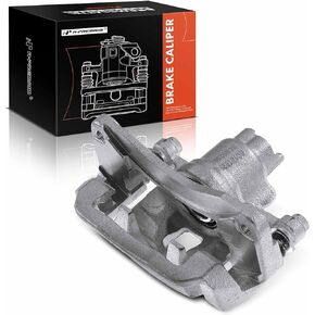 A-Premium Disc Brake Caliper Assembly with Bracket Compatible with Select Subaru Models - Outback/Legacy 2000-2004, Baja 2003-2006 - Rear Left Driver Side