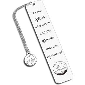 Inspirational Dark Romance Merch Gifts Bookmark for Women Men Bookish Merchandise Book Lover Gifts for Fans Readers Friend Book Accessories Adult Bookmark Reading Christmas Gifts for Girls Boy Readers