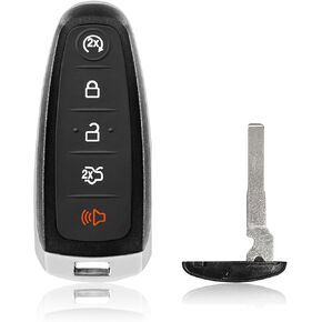 Replacement for 2017 2018 2019 2020 Ford Escape Titanium Focus C-max Maverick Key Fob Remote Control M3N5WY8609 5 Buttons 315MHz