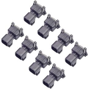 8 PCS Fuel Injector Connector Adapters For EV1 to EV6 USCAR LS2 LS3 LS7 LSX LS1 LS6 LT1 TPI LS