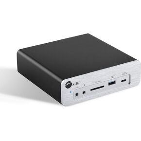SIIG 8K Thunderbolt 3 Laptop Docking Station, Dual M.2 NVMe Slot, 96W PD Charging, DisplayPort 1.4 SD Card Reader, 2X USB 10G Ports, 2X USB 5G Ports, Gigabit Ethernet, TAA Compliant (JU-DK0K11-S1)