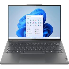 Lenovo Yoga 7 2-in-1 Laptop, 2024, 14" 1920 x 1200 Touch, Intel-12 Core Ultra 5 125U, 16GB LPDDR5, 1TB SSD, Windows 10 Home, Backlit KB, Wi-Fi 6E, Thunderbolt 4, 1080p FHD Camera, Storm Grey