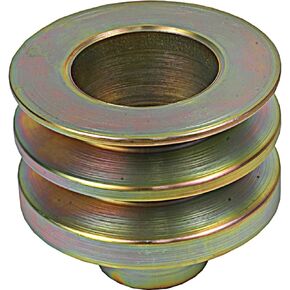 DB Electrical 202-12010 Pulley Compatible with/Replacement for Caterpillar 5S7609, Center of Groove to Rear 49.200mm, Center of Centre to Rear 22mm Tractors