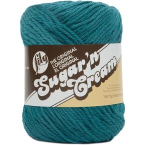 Sugar'N Cream Yarn - Solids-Teal3