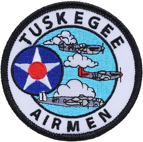 United States Air Force USAF Tuskegee Airmen 99th Fighter Squadron Embroidered Patch, with Iron-On Adhesive in Saudi Arabia