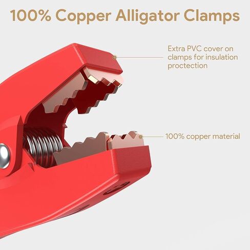 XT60 Conncter Female Cable with DC 12V Battery Alligator Clips Battery Clamp for Power Station and More [12AWG / 3.2FT] in Saudi Arabia