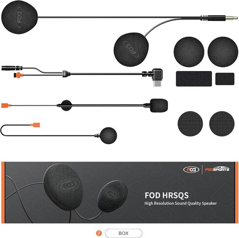 FODSPORTS ملحق M1-S Plus/ M1S AIR دراجة نارية سماعة رأس بخاصية البلوتوث (مكبرات صوت مطورة) in Kuwait