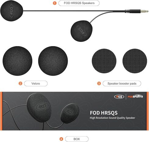 FODSPORTS ملحق M1-S Plus/ M1S AIR دراجة نارية سماعة رأس بخاصية البلوتوث (مكبرات صوت مطورة) in Kuwait