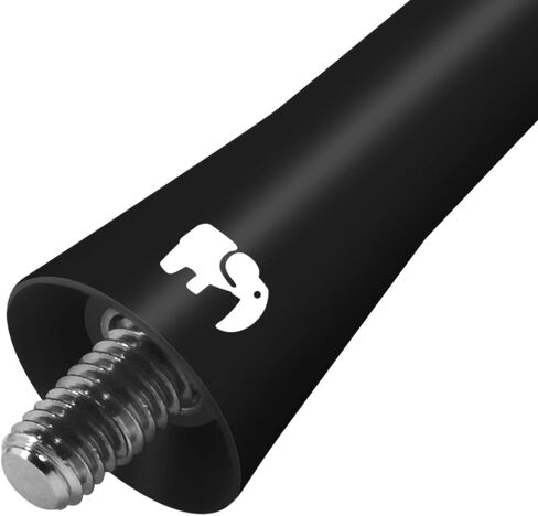 ONE250 2.5" inch Short Rubber Antenna, Compatible with Honda - CR-V (2001-2016), Element (2003-2024), Fit (2001-2023), Jazz (2001-2021), Insight - Designed for Optimized FM/AM Reception (Black) in Saudi Arabia