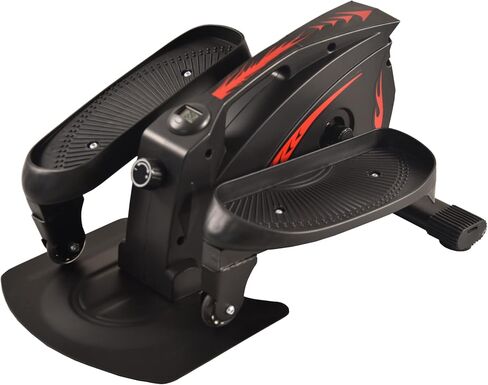 آلة بيضاوية صغيرة، بيضاوية الشكل تحت المكتب، تمرين الدواسة، دراجة مكتبية مع دواسة مضادة للانزلاق، شاشة عرض وجهاز تحكم عن بعد، تمرين دواسة الدراجة تحت المكتب لصالة الألعاب الرياضية والمكتب والمنزل in Kuwait