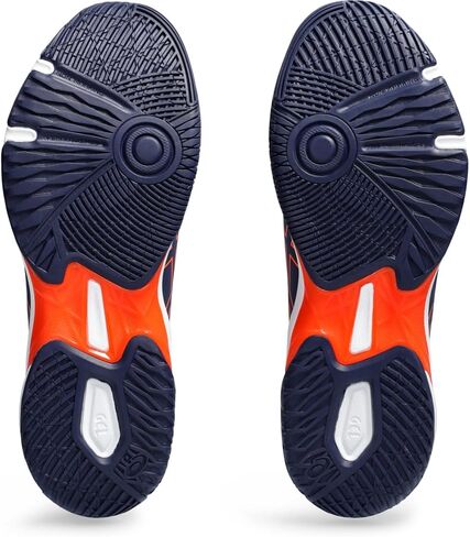 ASICS Men's GEL-ROCKET 11 Volleyball Shoes, 9.5, PEACOAT/SHOCKING ORANGE in Saudi Arabia