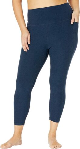 Beyond Yoga Women's Spacedye Out of Pocket High-Waisted Midi Legging in Kuwait