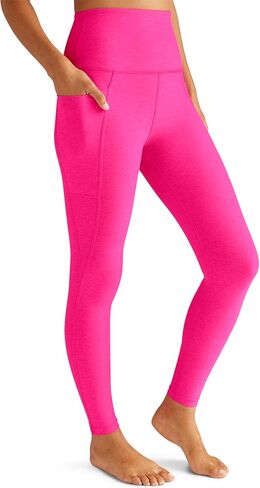 Beyond Yoga Women's Spacedye Out of Pocket High-Waisted Midi Legging in Kuwait