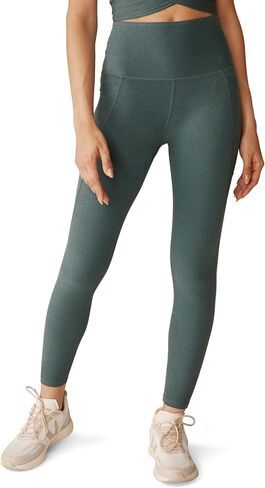 Beyond Yoga Women's Spacedye Out of Pocket High-Waisted Midi Legging in Kuwait
