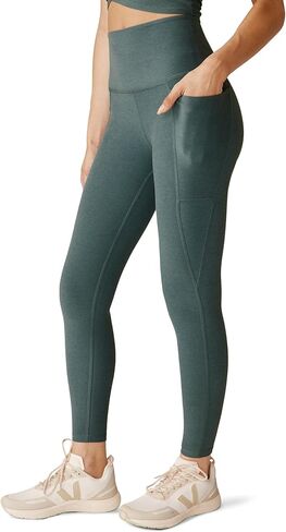 Beyond Yoga Women's Spacedye Out of Pocket High-Waisted Midi Legging in Kuwait