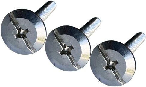 1/4 "-20 × 2 بوصة مسامير الإعصار كومبو مسامير الرصيف، 25 حزمة، 304 الفولاذ المقاوم للصدأ in Kuwait