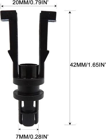HiSport Central Port Spider Injector Retainer Poppet Clips Replacement for Chevy V6 92-95 [8pcs] in Saudi Arabia