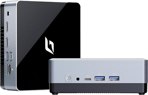 كمبيوتر صغير Nano A1 Win 11 Pro، كمبيوتر صغير Intel الجيل الثاني عشر Alder Lake N100، ذاكرة وصول عشوائي 16 جيجابايت، 1 تيرابايت NVMe SSD، أجهزة كمبيوتر مكتبية صغيرة مع 4K Dual HDMI/USB3.0/WiFi 6/BT5.2/RJ45/VESA Office/Home in Kuwait