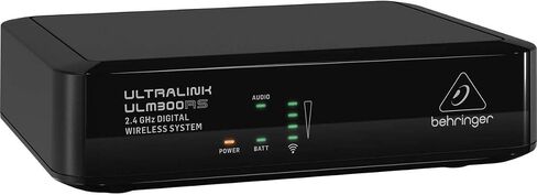 BEHRINGER ULM300MIC High-Performance 2.4 Ghz Digital Wireless System with Handheld Microphone and Receiver, Black & Silver in Saudi Arabia